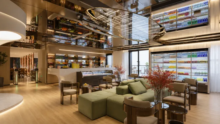 康悦汇（嘉善店） · 自餐饮品区效果图