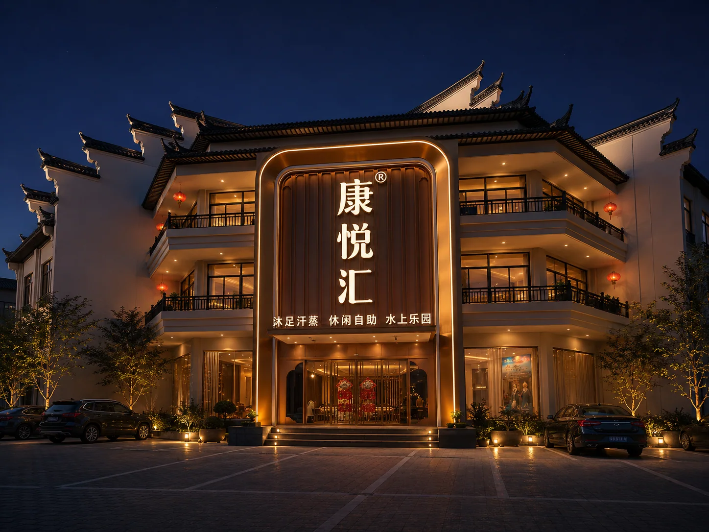 康悦汇嘉善店门面效果图